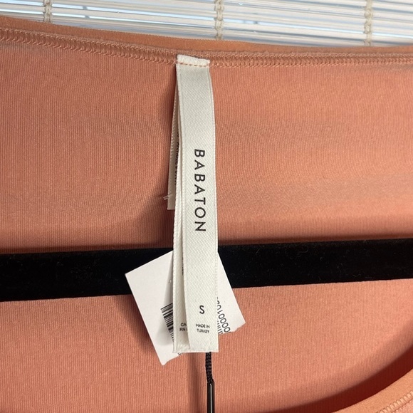 Babaton Long Sleeve Bodysuit Pink Size S - Picture 5 of 7